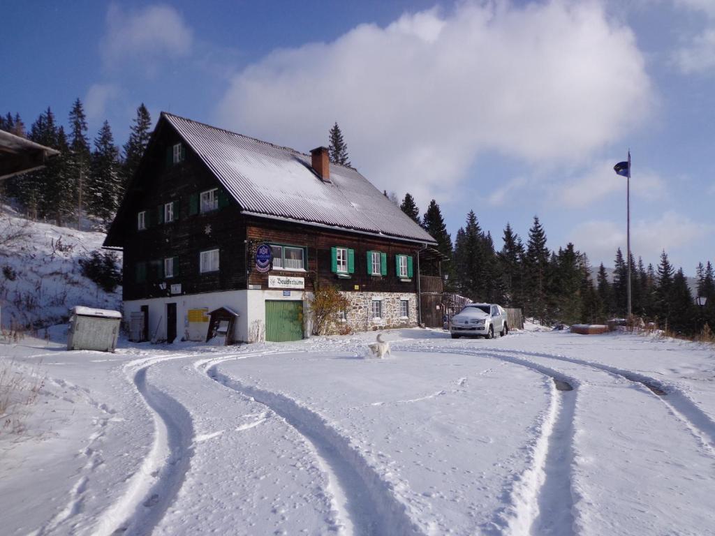 Bruckerhütte Bed and Breakfast Lachtal Exterior foto