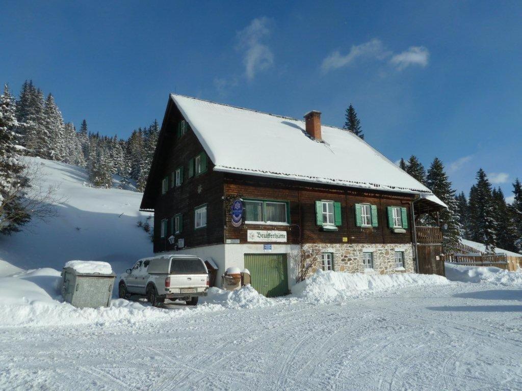 Bruckerhütte Bed and Breakfast Lachtal Exterior foto